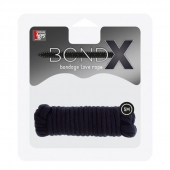 Чёрная веревка для связывания BONDX LOVE ROPE - 5 м. - Dream Toys - купить с доставкой в Энгельсе