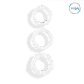 Набор из 3 прозрачных эрекционных колечек - Erowoman-Eroman - в Энгельсе купить с доставкой