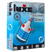 Презерватив LUXE Maxima  Глубинная бомба  - 1 шт. - Luxe - купить с доставкой в Энгельсе