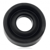 Черная гладкая насадка на помпу размера L - Sex Expert - в Энгельсе купить с доставкой