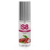 Смазка на водной основе S8 Flavored Lube со вкусом вишни - 50 мл. - Stimul8 - купить с доставкой в Энгельсе