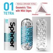 Мастурбатор SPINNER Tetra - Tenga - в Энгельсе купить с доставкой