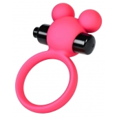 Розовое виброкольцо на пенис A-Toys - A-toys - в Энгельсе купить с доставкой