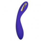 Фиолетовый вибратор с электростимуляцией Intimate E-Stimulator Wand - 21,5 см. - California Exotic Novelties - купить с доставкой в Энгельсе