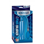 Синяя вакуумная помпа MENZSTUFF PENIS ENLARGER - Dream Toys - в Энгельсе купить с доставкой