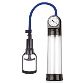 Прозрачная вакуумная помпа Sex Expert с манометром - Sex Expert - в Энгельсе купить с доставкой