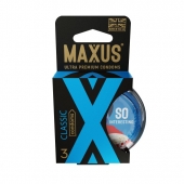 Классические презервативы в пластиковом кейсе MAXUS Classic - 3 шт. - Maxus - купить с доставкой в Энгельсе