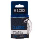 Классические презервативы в пластиковом кейсе MAXUS Classic - 3 шт. - Maxus - купить с доставкой в Энгельсе