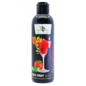 Интимный гель-смазка JUICY FRUIT с ароматом клубники - 200 мл. - БиоМед - купить с доставкой в Энгельсе