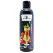 Интимный гель-смазка JUICY FRUIT с ароматом солёной карамели - 200 мл. - БиоМед - купить с доставкой в Энгельсе