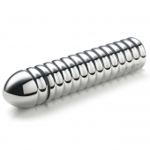 Рельефный фаллос для интенсивного электросекса Groovey George - 20 см. - MyStim - купить с доставкой в Энгельсе