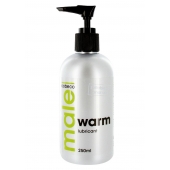 Лубрикант с согревающим эффектом MALE Cobeco Warm Lubricant - 250 мл. - Cobeco - купить с доставкой в Энгельсе