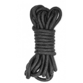 Черная веревка Do Not Disturb - 5 м. - Lola Games - купить с доставкой в Энгельсе