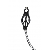 Зажимы на соски Darkside с цепочкой - Lola Games - купить с доставкой в Энгельсе