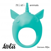 Зеленое эрекционное кольцо Unicorn Alfie - Lola Games - в Энгельсе купить с доставкой