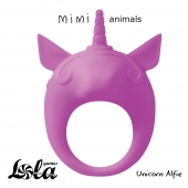Фиолетовое эрекционное кольцо Unicorn Alfie - Lola Games - в Энгельсе купить с доставкой