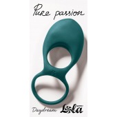 Зеленое эрекционное виброкольцо Daydream - Lola Games - в Энгельсе купить с доставкой