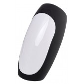 Черно-белый перезаряжаемый мастурбатор Erotist Hailstorm - Erotist Adult Toys - в Энгельсе купить с доставкой