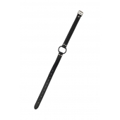 Черный кляп-кольцо Modesty - Lola Games - купить с доставкой в Энгельсе