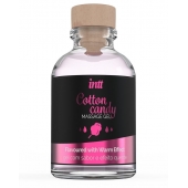 Массажный гель с согревающим эффектом Cotton Candy - 30 мл. - INTT - купить с доставкой в Энгельсе