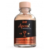 Массажный гель с согревающим эффектом Aperol - 30 мл. - INTT - купить с доставкой в Энгельсе