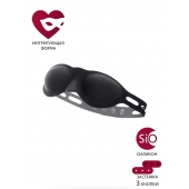 Черная плотная силиконовая маска - ToyFa - купить с доставкой в Энгельсе