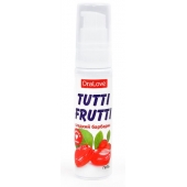 Гель-смазка Tutti-frutti со вкусом барбариса - 30 гр. - Биоритм - купить с доставкой в Энгельсе