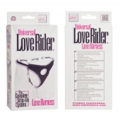 Трусы для страпона с универсальным креплением Universal Love Rider Luxe Harness - California Exotic Novelties - купить с доставкой в Энгельсе