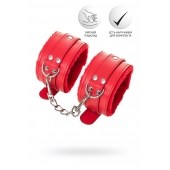 Красные оковы Anonymo из искусственной кожи - ToyFa - купить с доставкой в Энгельсе