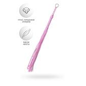 Розовый флоггер Anonymo - 64 см. - ToyFa - купить с доставкой в Энгельсе