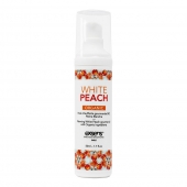 Разогревающее массажное масло Gourmet White Peach Organic с органическими ингредиентами - 50 мл. - Exsens - купить с доставкой в Энгельсе