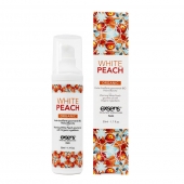 Разогревающее массажное масло Gourmet White Peach Organic с органическими ингредиентами - 50 мл. - Exsens - купить с доставкой в Энгельсе