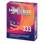 Стимулирующая насадка на пенис MEN SIZE 333 - Sitabella - в Энгельсе купить с доставкой