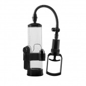 Прозрачная вакуумная помпа с вибрацией Vibrating Penis Pump - Dream Toys - в Энгельсе купить с доставкой