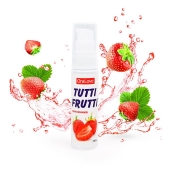 Гель-смазка Tutti-frutti с земляничным вкусом - 30 гр. - Биоритм - купить с доставкой в Энгельсе