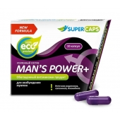 Возбуждающее средство для мужчин Mans Power plus - 10 капсул (0,35 гр.) +1 в подарок - SuperCaps - купить с доставкой в Энгельсе