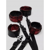Изысканный набор фиксаций на кровати Reversible Under Mattress Restraint Set - Fifty Shades of Grey - купить с доставкой в Энгельсе