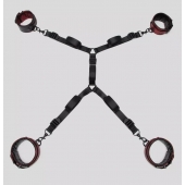 Изысканный набор фиксаций на кровати Reversible Under Mattress Restraint Set - Fifty Shades of Grey - купить с доставкой в Энгельсе