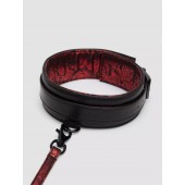 Стильный ошейник с поводком Reversible Faux Leather Collar and Lead - Fifty Shades of Grey - купить с доставкой в Энгельсе