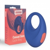 Синее эрекционное кольцо RRRING Casual Date Cock Ring - FeelzToys - в Энгельсе купить с доставкой
