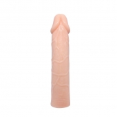Удлиняющая насадка на пенис Deep Love - 21,5 см. - Baile - в Энгельсе купить с доставкой