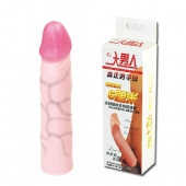 Удлиняющая насадка на пенис Deep Love - 21,5 см. - Baile - в Энгельсе купить с доставкой