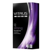 Презервативы с утолщённой стенкой VITALIS PREMIUM strong - 12 шт. - Vitalis - купить с доставкой в Энгельсе