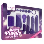 Эротический набор Toy Joy Mega Purple - Toy Joy - купить с доставкой в Энгельсе
