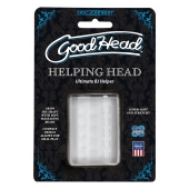 Прозрачный мастурбатор HELPING HEAD - Doc Johnson - в Энгельсе купить с доставкой