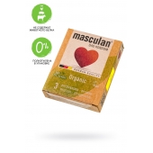 Экологически чистые презервативы Masculan Organic - 3 шт. - Masculan - купить с доставкой в Энгельсе