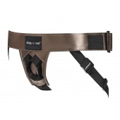 Бронзовый пояс для насадок Curious Harness - Strap-on-me - купить с доставкой в Энгельсе