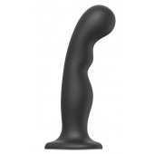 Черная насадка Strap-On-Me Dildo Plug P G size XXL - Strap-on-me - купить с доставкой в Энгельсе