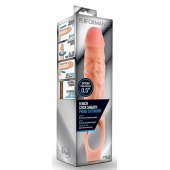 Телесная насадка на пенис 9 Inch Cock Sheath Extender - 22,2 см. - Blush Novelties - в Энгельсе купить с доставкой