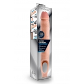 Телесная насадка на пенис 11.5 Inch Cock Sheath Penis Extender - 29,2 см. - Blush Novelties - в Энгельсе купить с доставкой